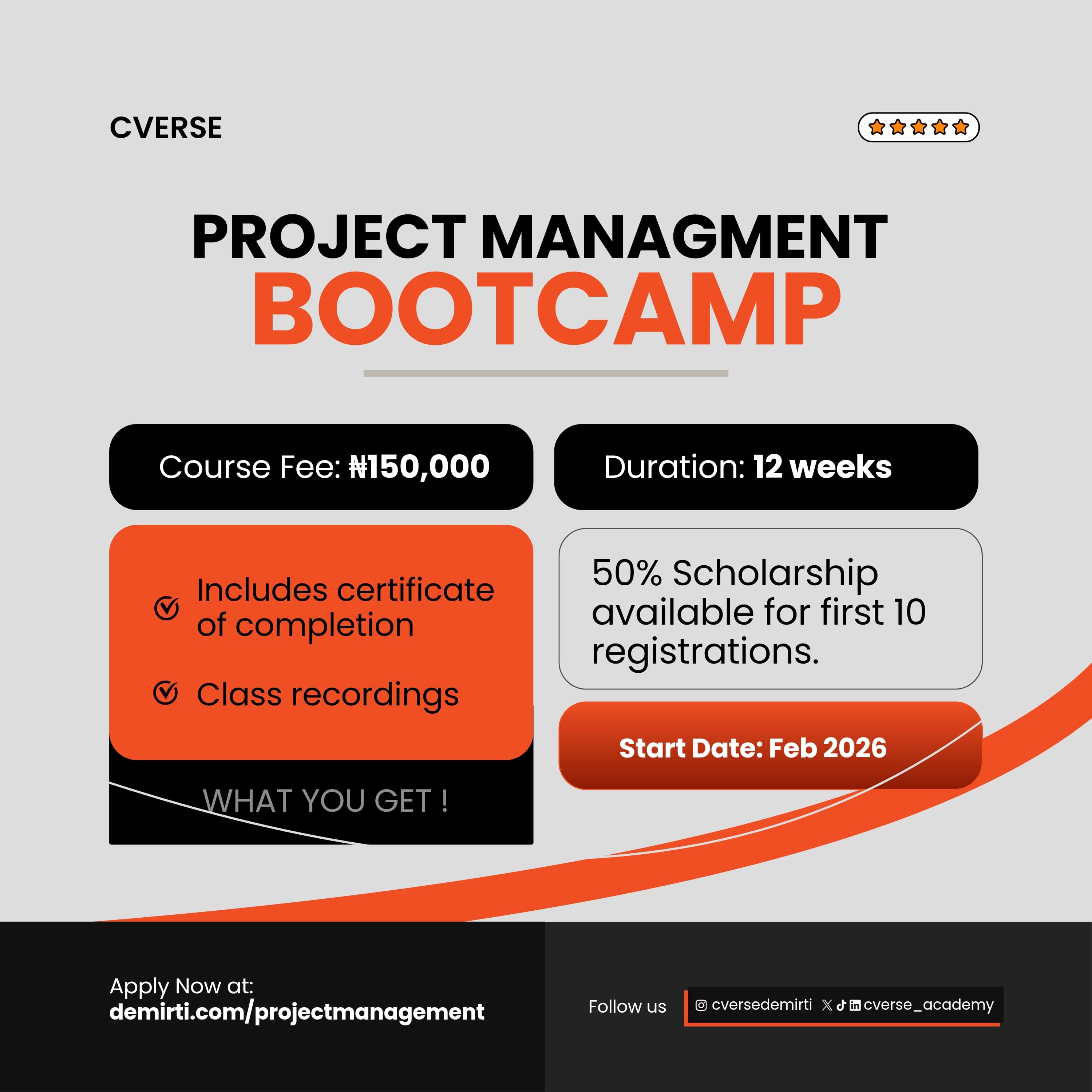 Project Management Track